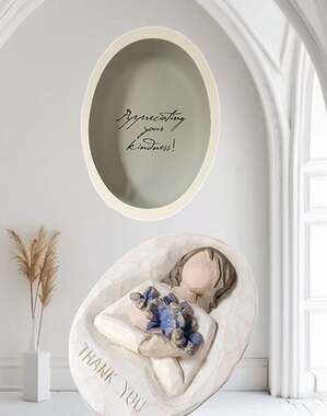 Willow Tree Thank You Keepsake Trinket Box Susan Lordi Demdaco 2005